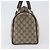 GUCCI GG Supreme Web Sherry Line Hand Bag PVC Beige Gold 40 02 007 - vista 4
