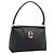 GUCCI Bolsa de mão em couro preto e dourado 000 406 1080