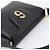 GUCCI Bolsa de mão em couro preto e dourado 000 406 1080 - vista 6