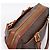 Céline CELINE Macadam Canvas Mini Boston Bag PVC Leder Braun Gold - Ansicht 6