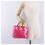 LOUIS VUITTON Monogram Vernis Reade PM Hand Bag Fuchsia Pink M91221 - vista 24
