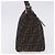 FENDI Zucca Canvas Mamma Baguette Shoulder Bag Black Brown - vista 4