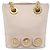 Tiffany & Co TIFFANY&Co. Chain Shoulder Bag Leather Beige Gold Tone - vista 13