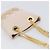 Tiffany & Co TIFFANY&Co. Chain Shoulder Bag Leather Beige Gold Tone - vista 6