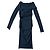 Gucci Schwarzes Figurbetontes Kleid mit Raffungen