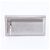 Miu Miu Madras Love Letter Leder-Langbrieftasche Silber - Ansicht 2