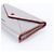 Miu Miu Madras Love Letter Leder-Langbrieftasche Silber - Ansicht 3