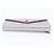 Miu Miu Madras Love Letter Leder-Langbrieftasche Silber - Ansicht 5