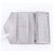 Miu Miu Madras Love Letter Leder-Langbrieftasche Silber - Ansicht 6