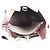 Tod's T-Timeless Leder 2-Way Handtasche Weiß Rot Bordeaux - Ansicht 7