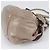 Borsa a tracolla 2-Way in pelle con fiocco laterale Miu Miu Beige - vista 4