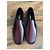 Prada Leder Loafer Herren Bordeauxrot - Ansicht 2