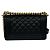 Bolso de hombro Chanel Boy Coco Mark Negro - vista 3
