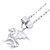 Hermès HERMES Dragon Talisman Anhänger Halskette Silber