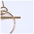 Hermès Hermes 18K Pink Gold Echappé PM Kreis-Motiv Ohrringe Golden - Ansicht 6