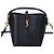Autre Marque Borsa a mano piccola in pelle lucida Yves Saint Laurent Nero