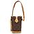 Bolso de hombro Louis Vuitton Monogram Fold Me Pouch Castaño