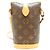 Bolso de hombro Louis Vuitton Monogram Fold Me Pouch Castaño - vista 3