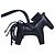 Hermès Portachiavi Rodeo PM HERMES K-stamp So Black Agneau Milo Nero - vista 5