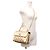 Borsa a tracolla Chanel Gold Trendy CC Small D'oro - vista 15