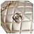 Borsa a tracolla Chanel Gold Trendy CC Small D'oro - vista 8