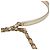 Borsa a tracolla Chanel Gold Trendy CC Small D'oro - vista 9