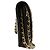 Borsa a tracolla portafoglio Chanel Classic Caviar nera senza logo Nero - vista 4