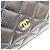 Borsa a tracolla portafoglio Chanel Classic Caviar nera senza logo Nero - vista 5
