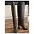 Balenciaga Lederstiefel Braun - Ansicht 10
