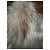 Prada White Down Jacket with Fur Collar and Belt - view 5