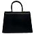 Salvatore Ferragamo Lederhandtasche mit Gancini-Hardware Schwarz - Ansicht 3