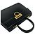 Salvatore Ferragamo Lederhandtasche mit Gancini-Hardware Schwarz - Ansicht 4