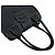 Borsa in pelle Loewe Vintage con logo Barcelona inciso Blu navy - vista 4