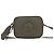 Borsa a tracolla e pochette in pelle GUCCI Blondie con G intrecciate e nappina Marrone