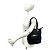 Gucci Guccissima Logo Hardware Leder Tote Bag Schwarz - vue 2