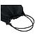 Borsa semi-spalla in pelle e tela GG Canvas Gucci con coulisse Nero - vista 4