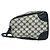 Gucci Vintage Sherry Line GG Pattern Mini Boston Bag Rot Marineblau - Ansicht 5