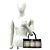 Burberry Nova Check Handtasche aus Canvas und Leder Braun Beige - Ansicht 2