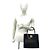 Céline Celine Vintage Logo Ring Hardware Calf Leather Handbag Black - view 2