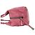 Borsa Mini Boston Chanel in vitello granulato rosa - vista 5