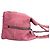 Borsa Mini Boston Chanel in vitello granulato rosa - vista 6