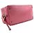 Borsa Mini Boston Chanel in vitello granulato rosa - vista 7