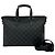 Louis Vuitton Explorer Monogram Eclipse Leather Shoulder Bag Black