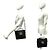 Céline CELINE Vintage Macadam Blazon Pattern Handtasche Braun Schwarz - Ansicht 2