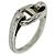 Ring Hermès HERMES Bague Anneau Chaine d'Ancre Silver Argenté