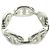 Ring Hermès Anel Faixa Hermes Enchainée PM Prata - vista 6