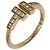 Autre Marque Tiffany & Co. Ehering aus 18K Roségold mit Diamanten Golden