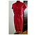 Paule Ka 'Geranium' rotes Kleid aus Triacetat und Polyester - Ansicht 10