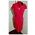 Paule Ka 'Geranium' rotes Kleid aus Triacetat und Polyester - Ansicht 8