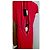 Paule Ka 'Geranium' rotes Kleid aus Triacetat und Polyester - Ansicht 9